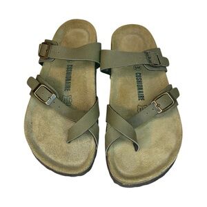 Cushionaire Luna Sandal Women's Size 9M Brown Excellent Used Condition